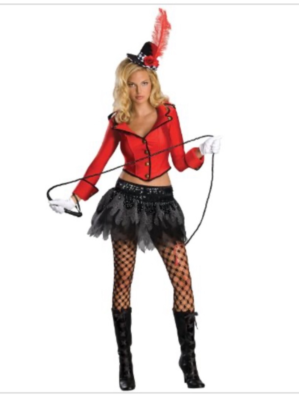 Rubies Secret Wishes Ringmaster Halloween Costume Medium NWT